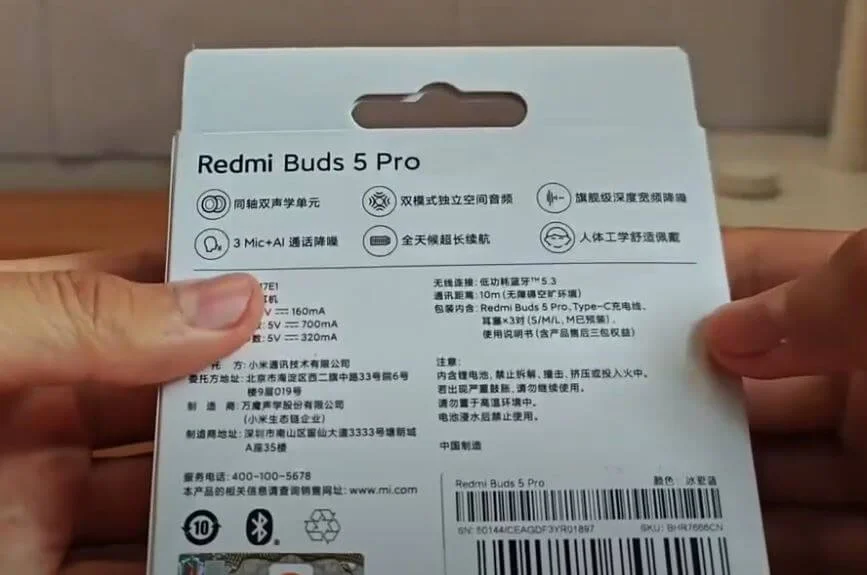 Redmi Buds 5 - UNBOXING & REVIEW 