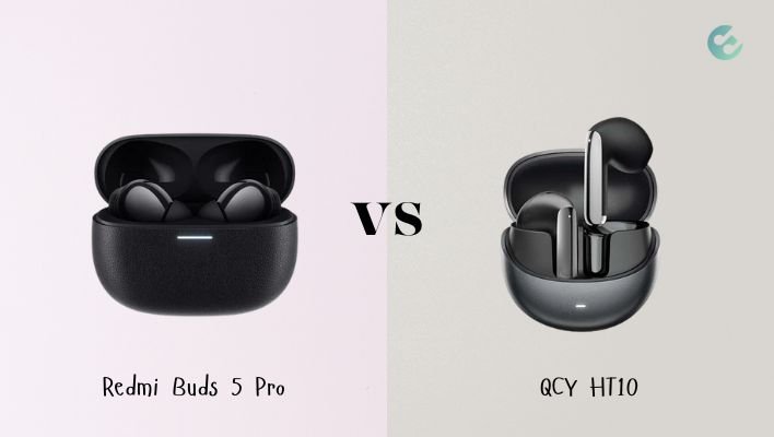 Redmi Buds 5 Pro vs QCY HT10