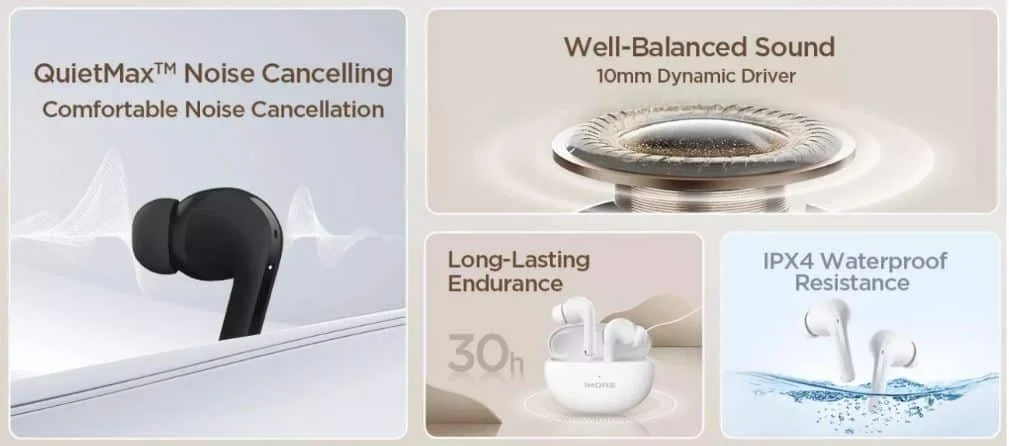 1MORE Launches Affordable Q10 and Q20 Wireless Earbuds