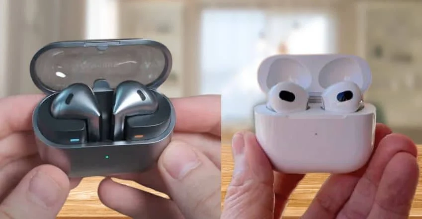 Samsung Galaxy Buds 3 vs Apple AirPods 3