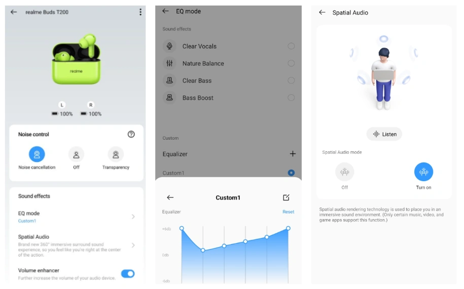 Realme Buds T200 App