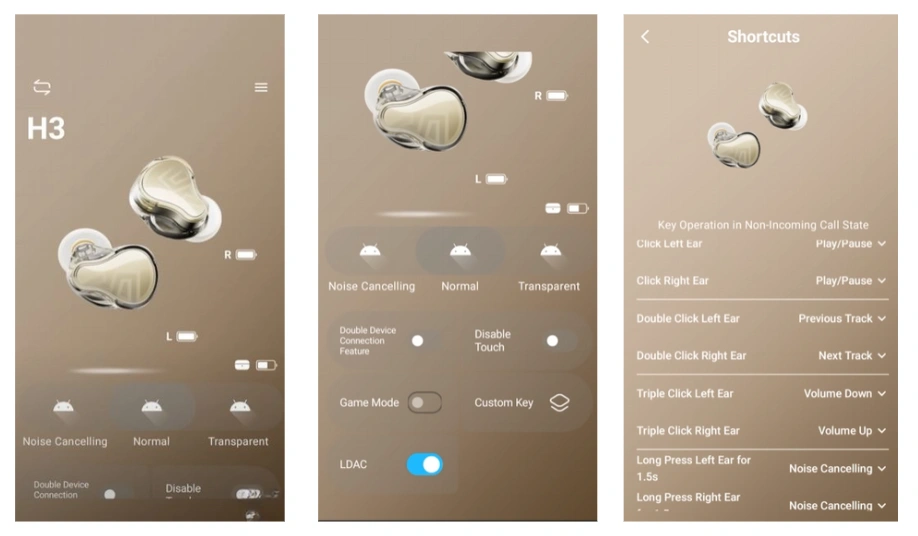 SoundPeats H3 App