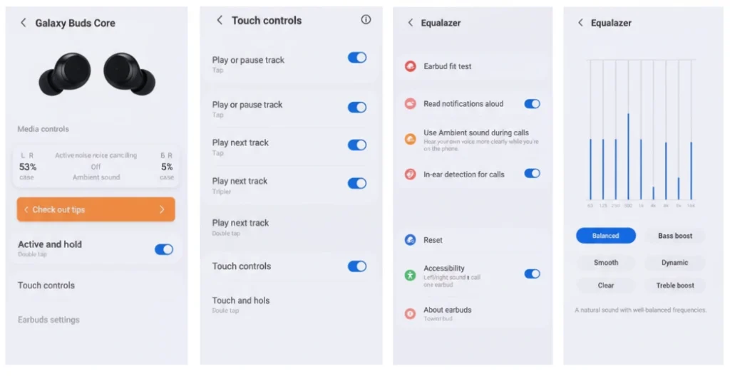Samsung Galaxy Buds Core App