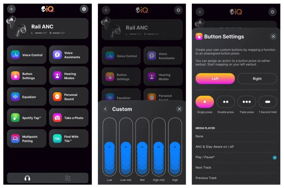 Skullcandy Rail ANC App