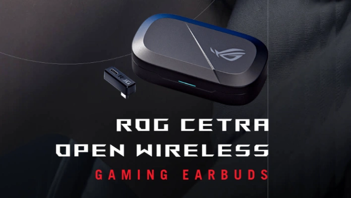 ROG Cetra Open Wireless Gaming Earbuds
