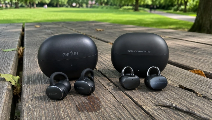 SoundPEATS Pop Clip 2 vs EarFun Clip 2